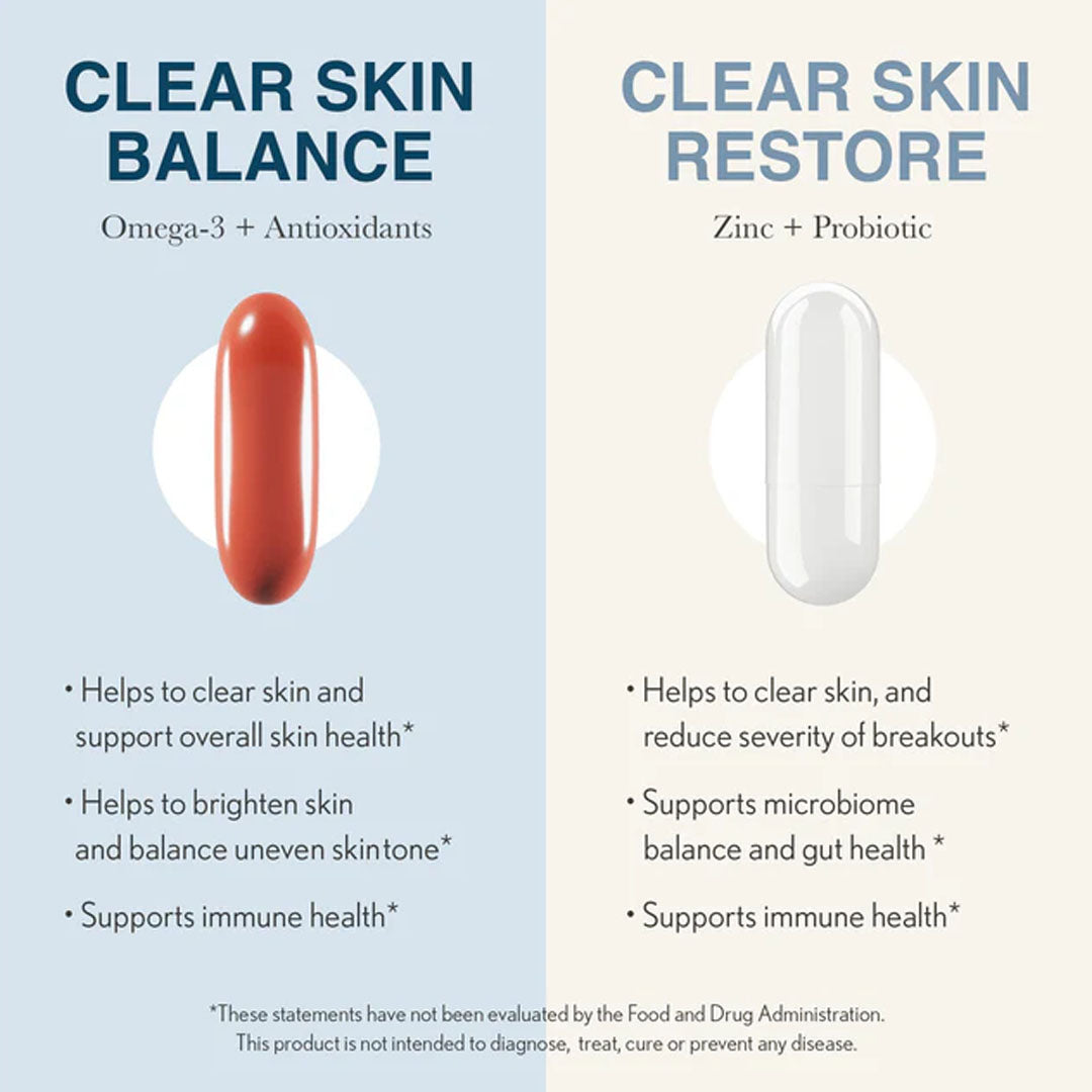 key benefits of Clear Skin Supplement Duo